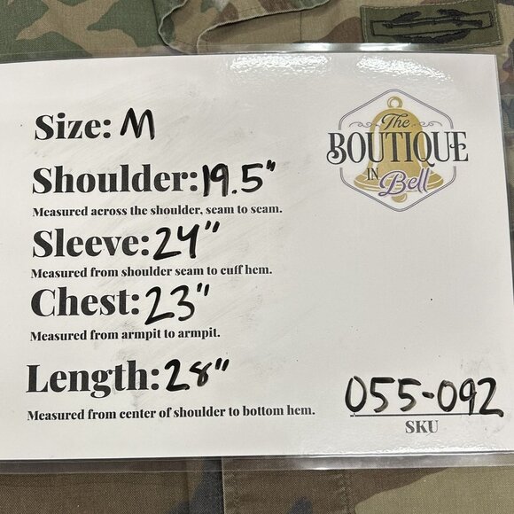 Vintage US ARMY Combat BDU Woodland Camo Field Jacket Shirt Ironside Patches - Picture 15 of 16